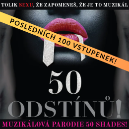 50 ODSTÍNŮ! / 24. 7. 2026 20:00 / Žďár nad Sázavou