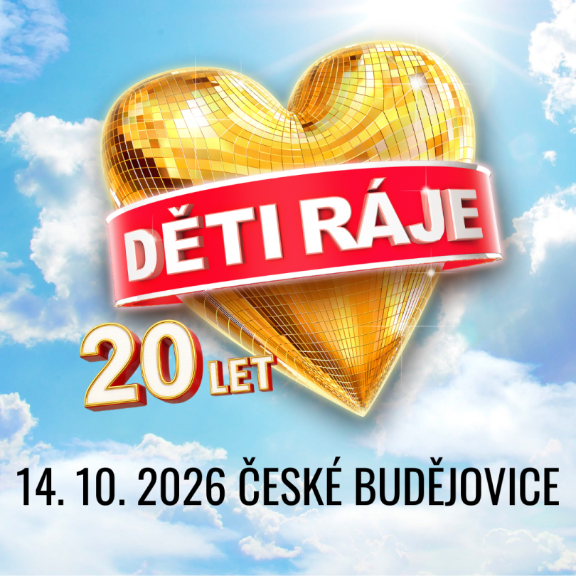 DĚTI RÁJE / 14. 10. 2026 19:00 / ČESKÉ BUDĚJOVICE